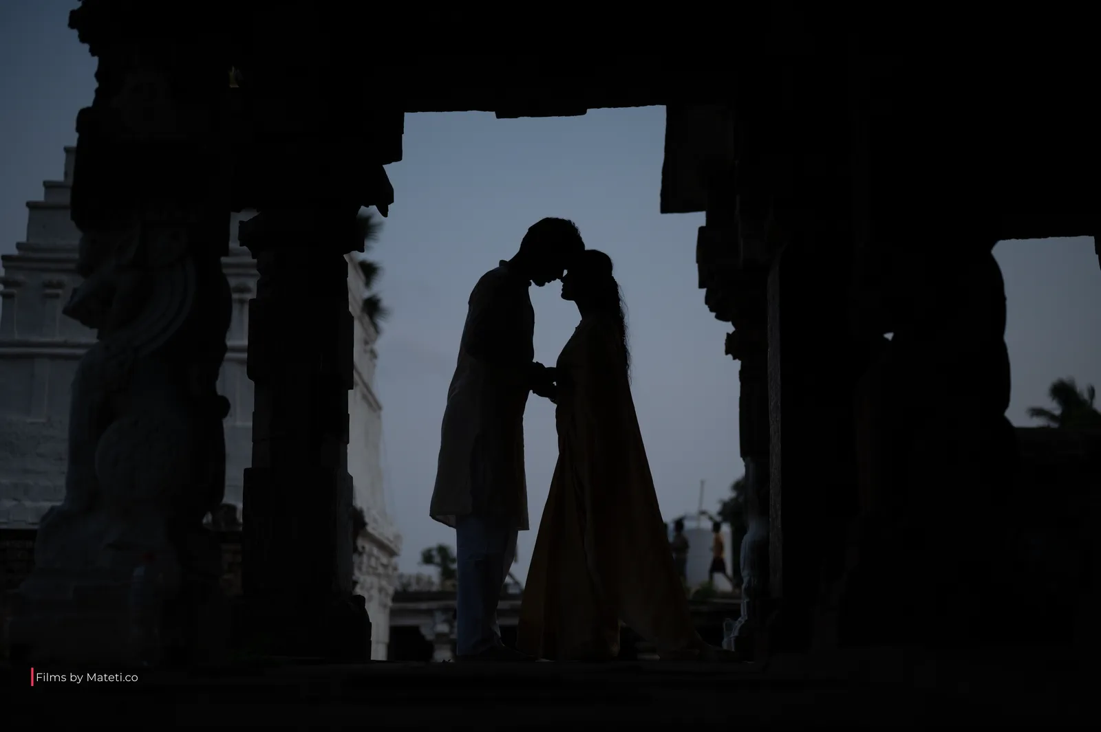 Temple silhouette